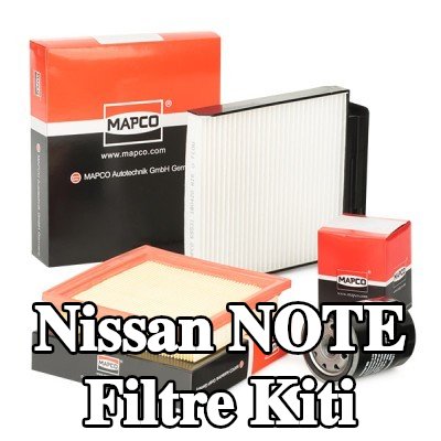 MAPCO Filtre kiti — 2012 Nissan Note