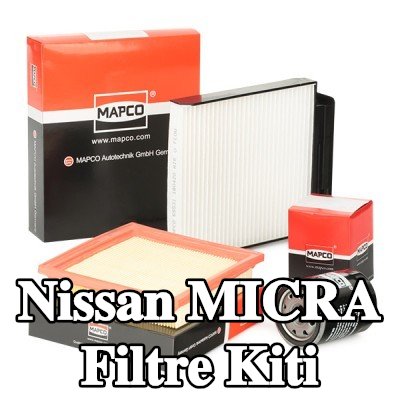 MAPCO Filtre kiti — 2003 Nissan Micra