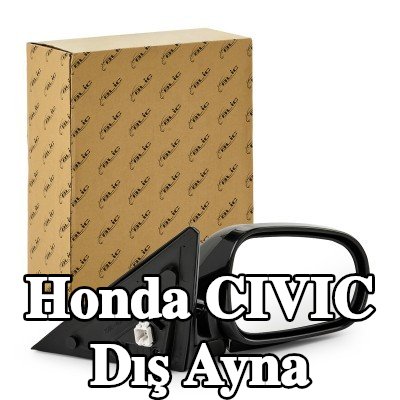 BLIC Sağ yan ayna, Elektrikli — 1994 Honda Civic
