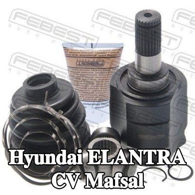 FEBEST CV mafsalı Ön Aks, şanzıman tarafında — 2016 Hyundai Elantra