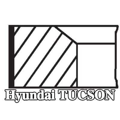 MAHLE مجموعة حلقات المكبس — Hyundai Tucson