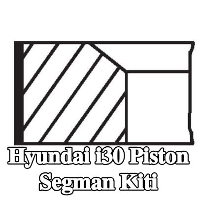 MAHLE Piston Segman Kiti — 2012 Hyundai i30