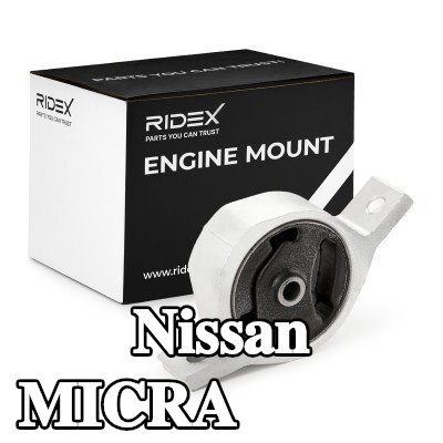RIDEX حامل المحرك الخلفي — 2000 Nissan Micra