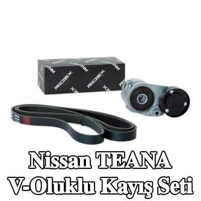 RIDEX V-Oluklu Kayış Seti — 2003 Nissan Teana