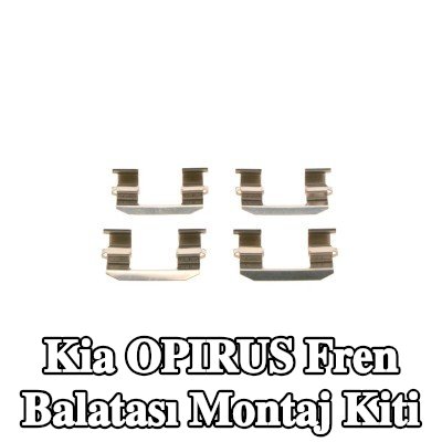 BOSCH Fren balatası montaj kiti — 2003 Kia Opirus