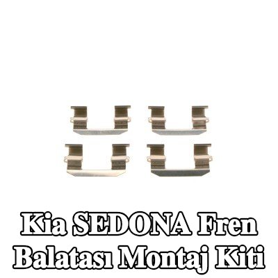 BOSCH Fren balatası montaj kiti — 2000 Kia Sedona