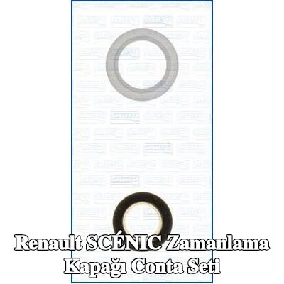 AJUSA Zamanlama kapağı conta seti — Renault Scénic
