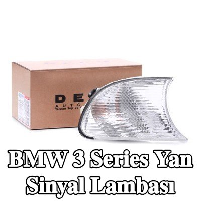 ABAKUS Yan sinyal Sağ Ön, beyaz, ampul ile — 2006 BMW 3 Series