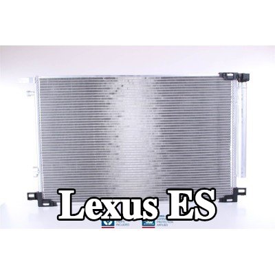 NISSENS مكثف تكييف الهواء مع مجفف, مع تعبئة بالنيتروجين — Lexus Es