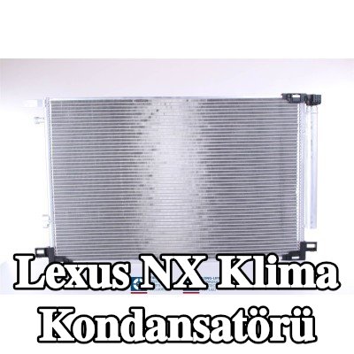 NISSENS Kurutuculu klima kondansatörü, azot dolgulu — Lexus Nx