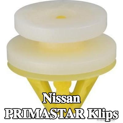 HERTH+BUSS ELPARTS Klips — Nissan Primastar