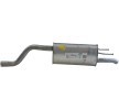 BOSAL Arka susturucu — Opel Meriva (1)