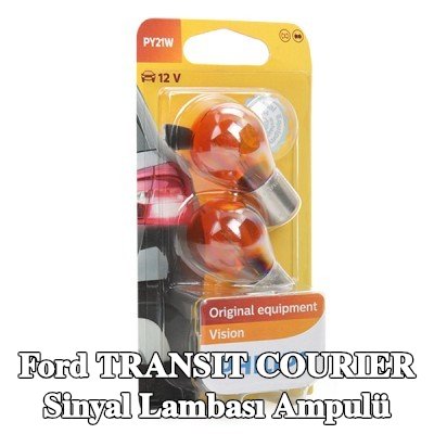 PHILIPS Sinyal ampulü Küre şekilli lamba, PY21W, 12V — Ford Transit Courier