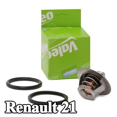 VALEO ثرموستات 89°C, مع حشيات/مانعات تسرب — Renault 21