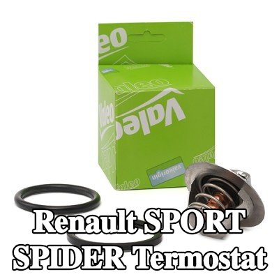 VALEO Termostat 89°C, conta/sızdırmazlık elemanları ile — Renault Sport Spider