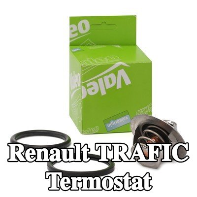 VALEO Termostat 89°C, conta/sızdırmazlık elemanları ile — 2000 Renault Trafic