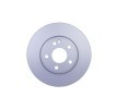 HELLA Fren diski PRO Yüksek Karbon, Outer Diameter: 280mm, Dıştan Havalandırmalı, Kaplamalı, tekerlek yatağı olmadan, tekerlek göbeği olmadan, tekerlek saplamaları olmadan — Renault Lodgy (1)