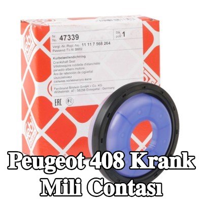 FEBI BILSTEIN ACM (Poliakrilat) krank mili contası, PTFE (politetrafloroetilen), montaj manşonu ile — Peugeot 408