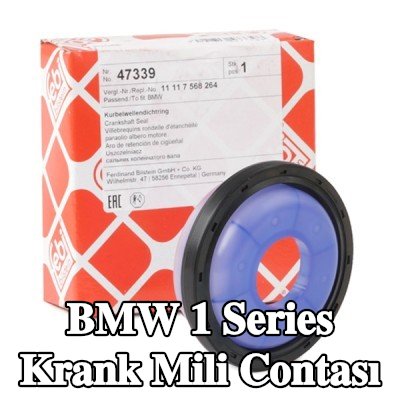 FEBI BILSTEIN ACM (Poliakrilat) krank mili contası, PTFE (politetrafloroetilen), montaj manşonu ile — BMW 1 Series