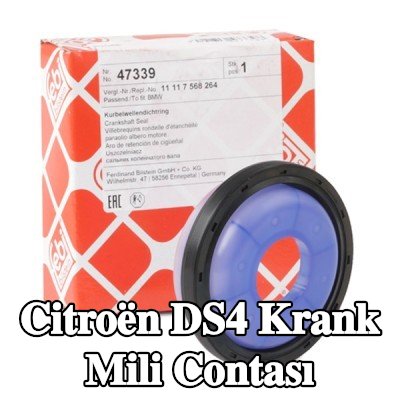 FEBI BILSTEIN ACM (Poliakrilat) krank mili contası, PTFE (politetrafloroetilen), montaj manşonu ile — Citroën Ds4