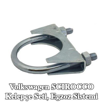 PLANET TECH Kelepçe Seti, egzoz sistemi — 2012 Volkswagen Scirocco