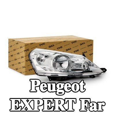 TYC Far Sağ, H4, elektrik motorlu — 2012 Peugeot Expert