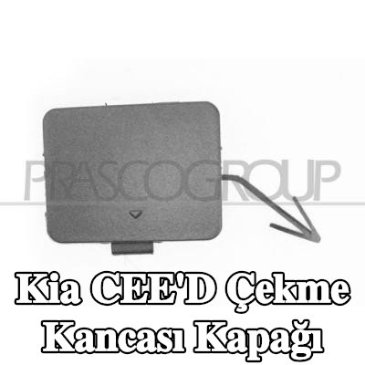 PRASCO Çekme kancası kapağı Arka — Kia Cee'd