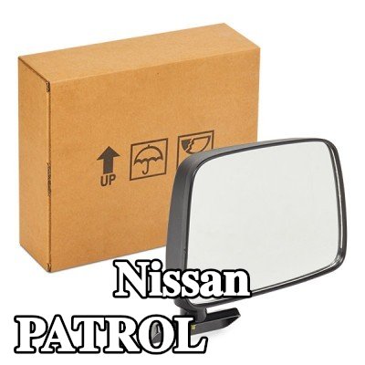 BLIC مرآة جانبية يمنى, يدوي — 1990 Nissan Patrol