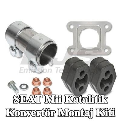HJS Boru konektörlü katalitik konvertör montaj kiti — SEAT Mii