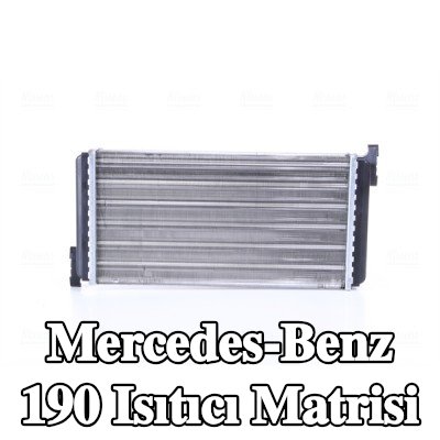 NISSENS Boru içermeyen ısıtıcı matrisi — Mercedes-Benz 190