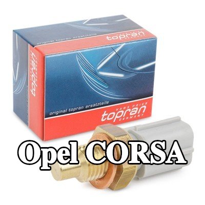 TOPRAN مستشعر درجة حرارة الوقود مع حلقة مانعة للتسرب — 2002 Opel Corsa