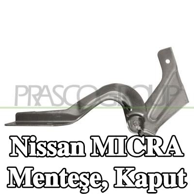 PRASCO Menteşe, kaput — Nissan Micra