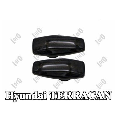 ABAKUS مجموعة المؤشرات على كلا الجانبين, تركيب جانبي — Hyundai Terracan