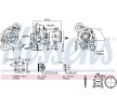 NISSENS Elektrikli hava yönlendirme valfli turboşarj, conta/sızdırmazlık elemanları ile — 2020 Opel Astra (9)