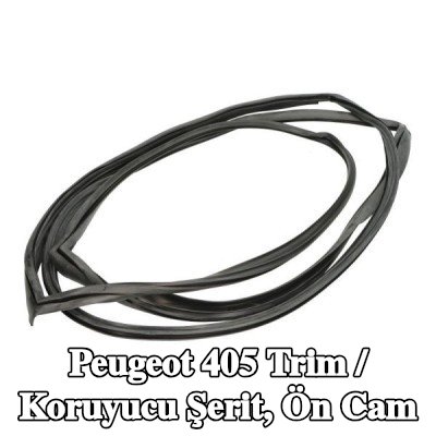 BLIC Trim / Koruyucu Şerit, ön cam — Peugeot 405