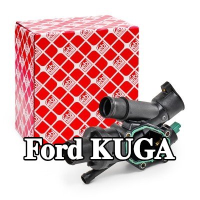 FEBI BILSTEIN غلاف الثرموستات مع الحشية/المانع للتسرب, مع جهاز استشعار, مزود بثرموستات — Ford Kuga
