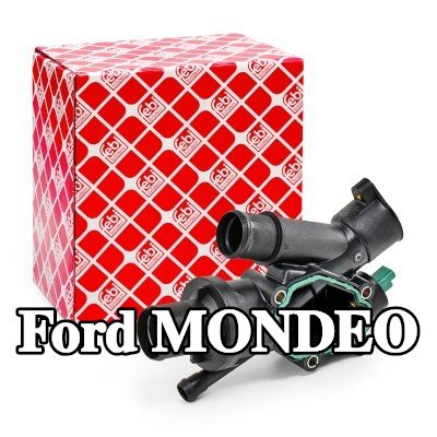 FEBI BILSTEIN غلاف الثرموستات مع الحشية/المانع للتسرب, مع جهاز استشعار, مزود بثرموستات — 2012 Ford Mondeo