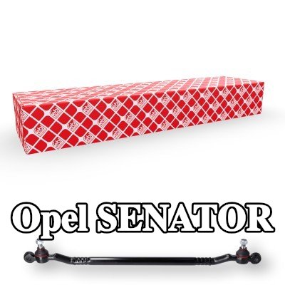 FEBI BILSTEIN وصلة سحب التوجيه المركزية, المحور الأمامي, مع صواميل — Opel Senator