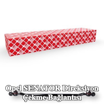 FEBI BILSTEIN Direksiyon çekme çubuğu, orta, Ön Aks, somunlu — Opel Senator