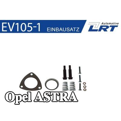 LRT طقم التعديل التحديثي، المحول الحفاز الأولي — 1995 Opel Astra