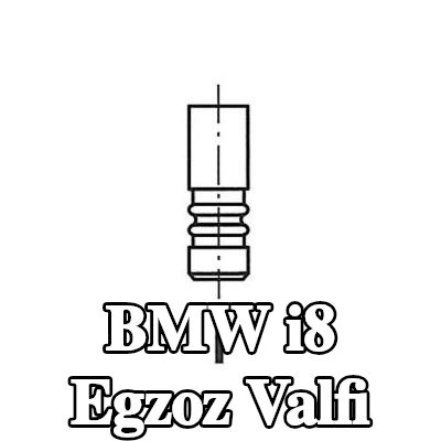 FRECCIA Egzoz valfi Krom kaplı valf gövdesi — BMW i8
