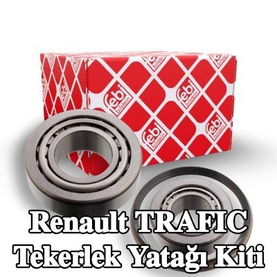 FEBI BILSTEIN Tekerlek yatağı kiti Arka Aks Sol, Arka Aks Sağ, mil contası ile — 2000 Renault Trafic