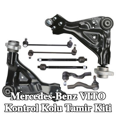 RIDEX Kontrol kolu tamir kiti Ön Aks, aks mafsalı ile birlikte, bağlantı çubuğu ile — Mercedes-Benz Vito