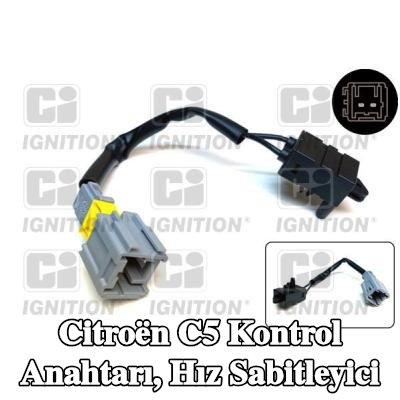 QUINTON HAZELL Kontrol Anahtarı, hız sabitleyici — Citroën C5