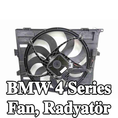 VEMO Fan, radyatör fan kapağı dahil radyatör — 2021 BMW 4 Series