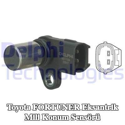 DELPHI Eksantrik mili konum sensörü — 2004 Toyota Fortuner