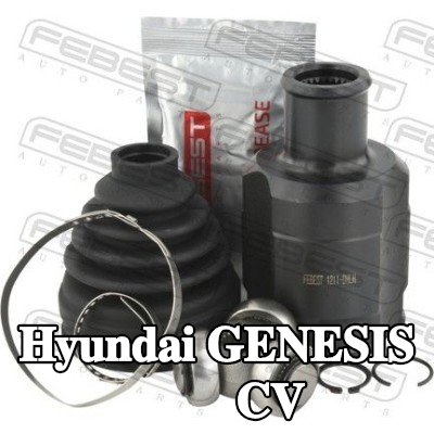 FEBEST طقم مفصل CV المحور الأمامي الأيسر, على جانب ناقل الحركة — Hyundai Genesis