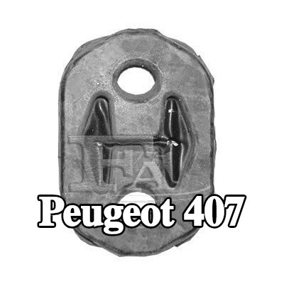 VEGAZ حامل، كاتم الصوت — 2004 Peugeot 407