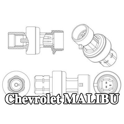 MAHLE مفتاح ضغط تكييف الهواء مع حلقة مانعة للتسرب — Chevrolet Malibu