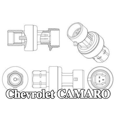 MAHLE مفتاح ضغط تكييف الهواء مع حلقة مانعة للتسرب — Chevrolet Camaro